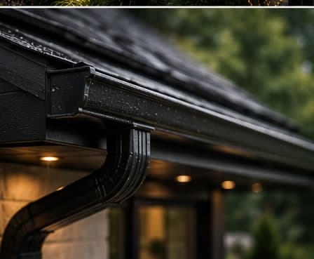 Downspouts that move water
